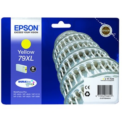 T79044010 Tintapatron WorkForce Pro WF-5620DWF nyomtatóhoz, EPSON, sárga, 17,1ml