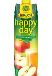 Gyümölcslé, 100%, 1 l, RAUCH "Happy day", alma